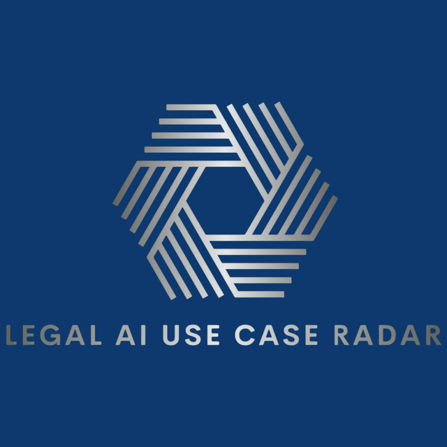 Legal AI Use Case Radar
